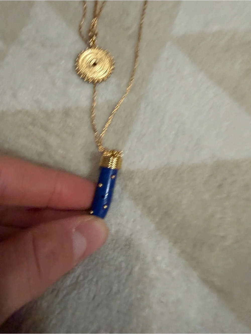 Madewell Semiprecious Horn Charm Necklace - Picture 6 of 6